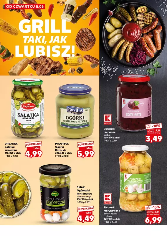Kaufland - gazetka promocyjna Oferta Kaufland - Grill taki, jak lubisz! od czwartku 05.06 do środy 11.06 - strona 6