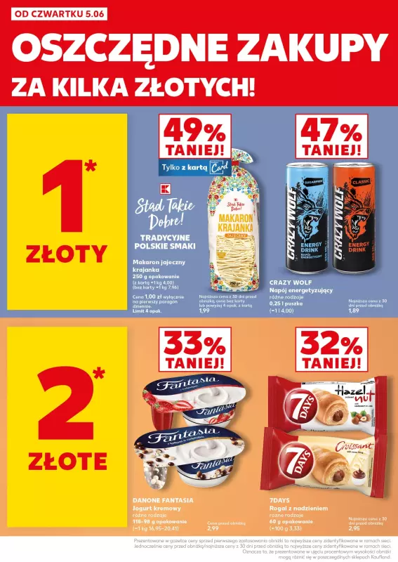 Kaufland - gazetka promocyjna Oferta Kaufland - SUPER SOBOTA od soboty 07.06 do soboty 07.06 - strona 4