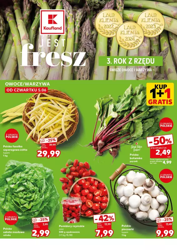 Kaufland - gazetka promocyjna Oferta Kaufland - SUPER SOBOTA od soboty 07.06 do soboty 07.06 - strona 8