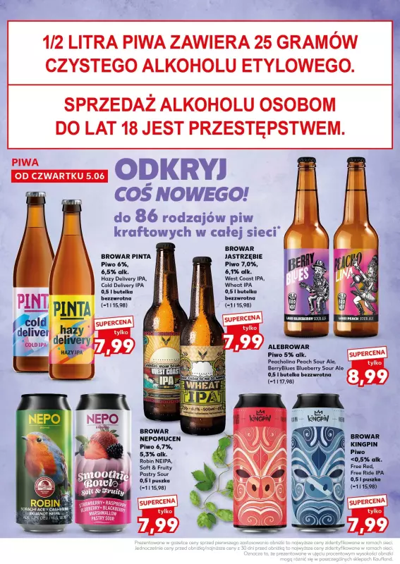 Kaufland - gazetka promocyjna Oferta Kaufland - SUPER SOBOTA od soboty 07.06 do soboty 07.06 - strona 18