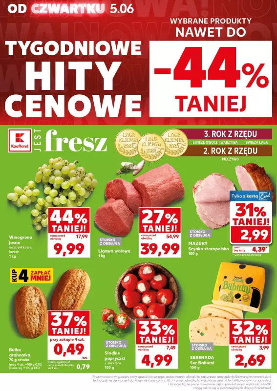 Kaufland - gazetka promocyjna Mocny Start od poniedziałku 09.06 do środy 11.06 - strona 6