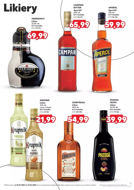Kaufland - gazetka promocyjna Barek Kauflandu  do środy 25.06 - strona 7