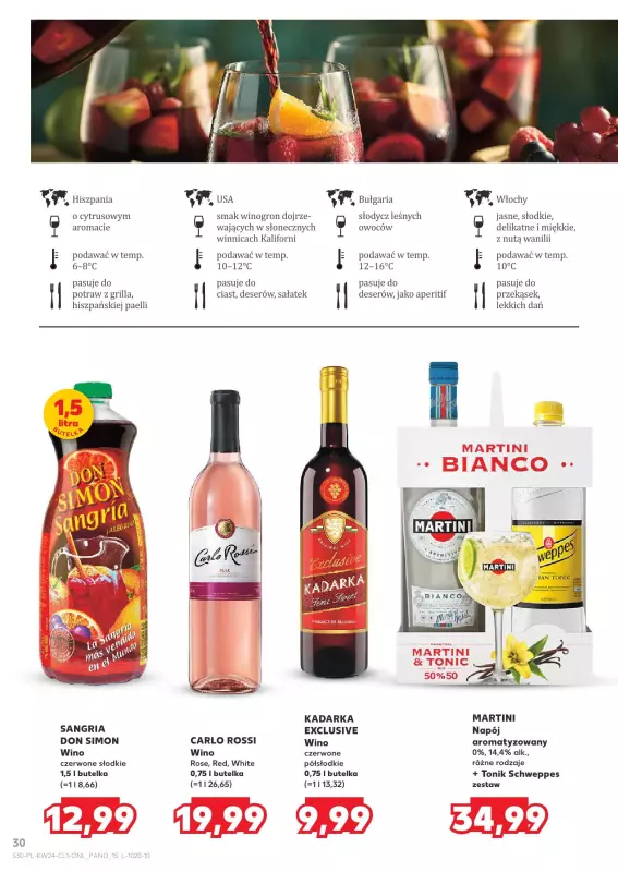 Kaufland - gazetka promocyjna Barek Kauflandu  do środy 25.06 - strona 30
