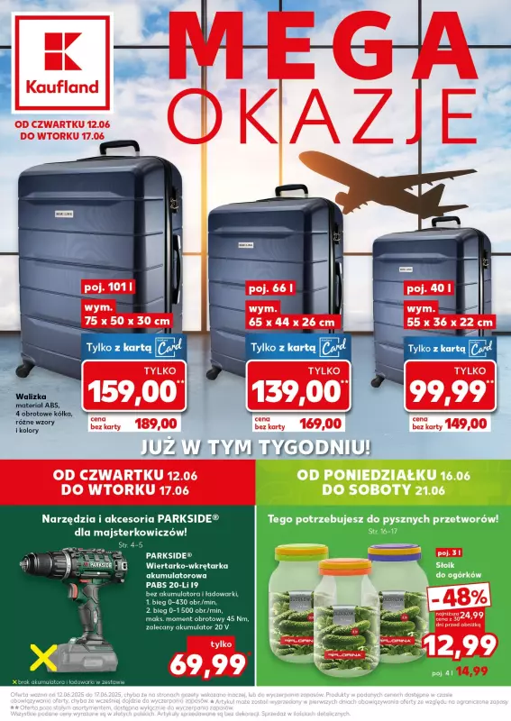 Kaufland - gazetka promocyjna Oferta Kaufland - Non Food od czwartku 12.06 do wtorku 17.06