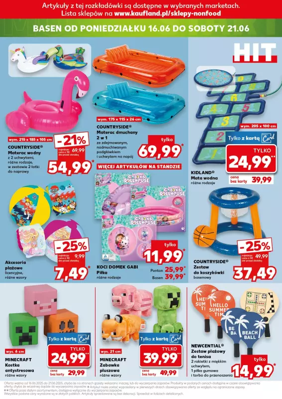 Kaufland - gazetka promocyjna Oferta Kaufland - Non Food od czwartku 12.06 do wtorku 17.06 - strona 19