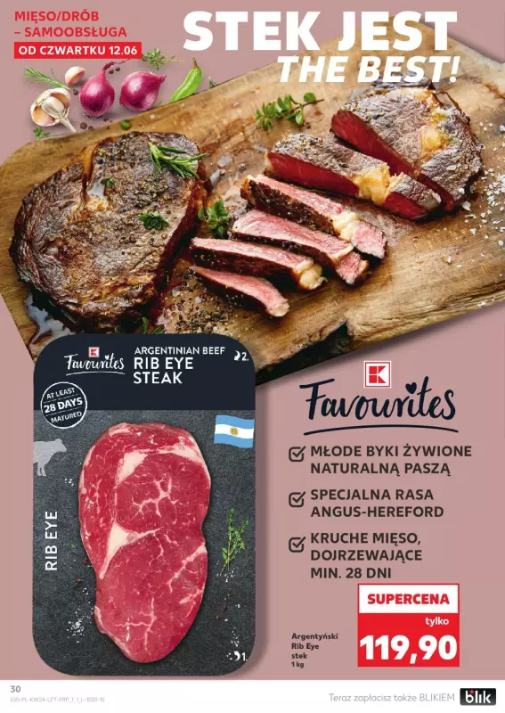 Kaufland - gazetka promocyjna Oferta Kaufland od czwartku 12.06 do wtorku 17.06 - strona 30