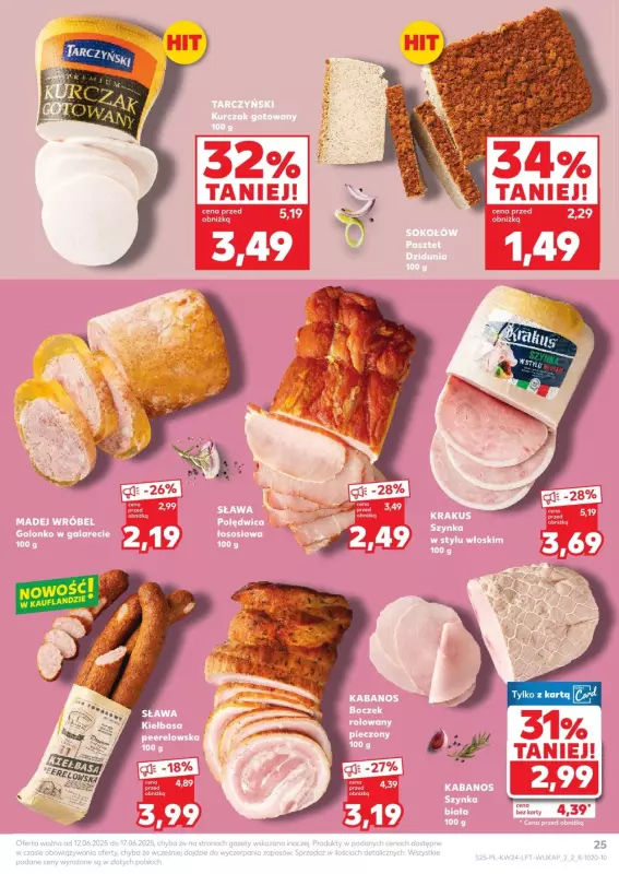 Kaufland - gazetka promocyjna Oferta Kaufland od czwartku 12.06 do wtorku 17.06 - strona 25