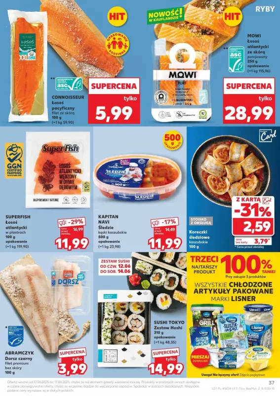 Kaufland - gazetka promocyjna Oferta Kaufland od czwartku 12.06 do wtorku 17.06 - strona 37