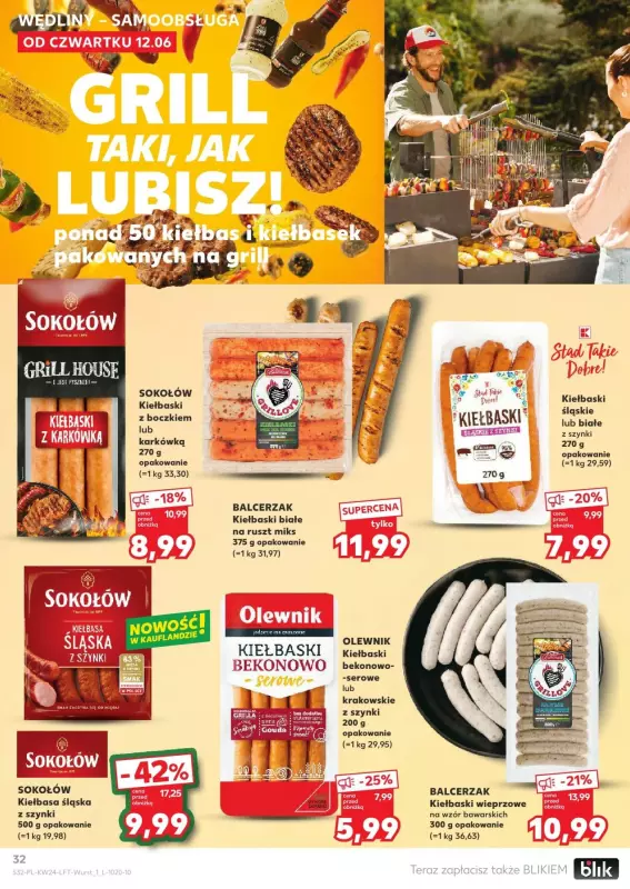 Kaufland - gazetka promocyjna Oferta Kaufland od czwartku 12.06 do wtorku 17.06 - strona 32