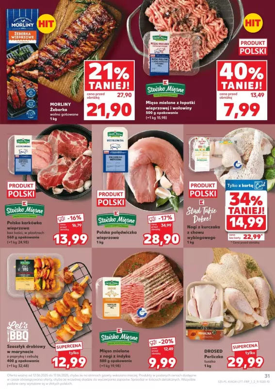 Kaufland - gazetka promocyjna Oferta Kaufland od czwartku 12.06 do wtorku 17.06 - strona 31