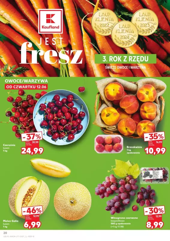 Kaufland - gazetka promocyjna Oferta Kaufland od czwartku 12.06 do wtorku 17.06 - strona 20