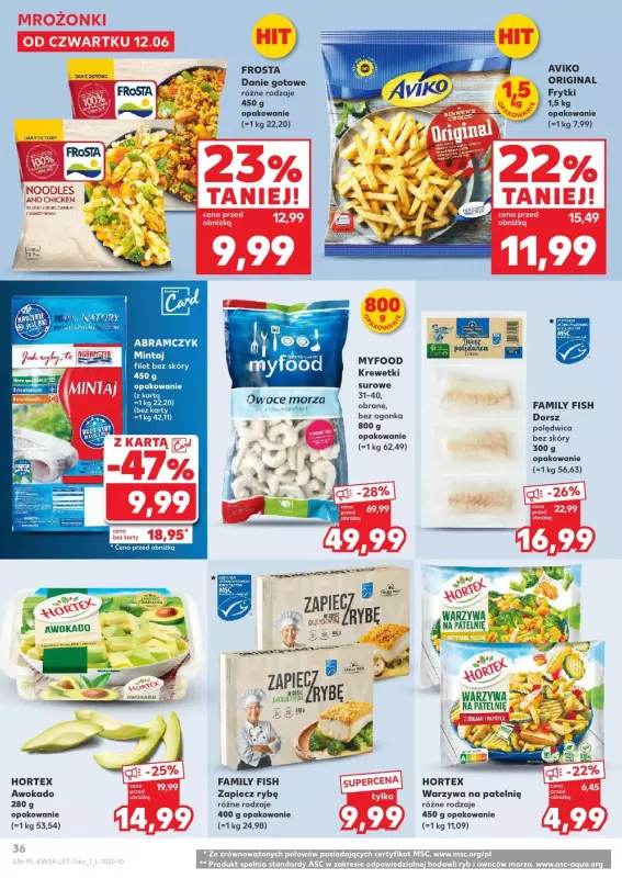 Kaufland - gazetka promocyjna Oferta Kaufland od czwartku 12.06 do wtorku 17.06 - strona 36