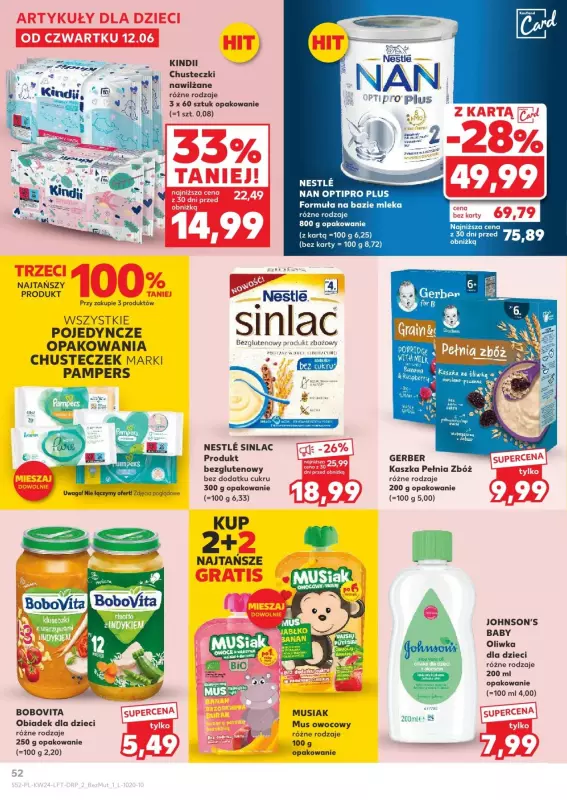 Kaufland - gazetka promocyjna Oferta Kaufland od czwartku 12.06 do wtorku 17.06 - strona 52