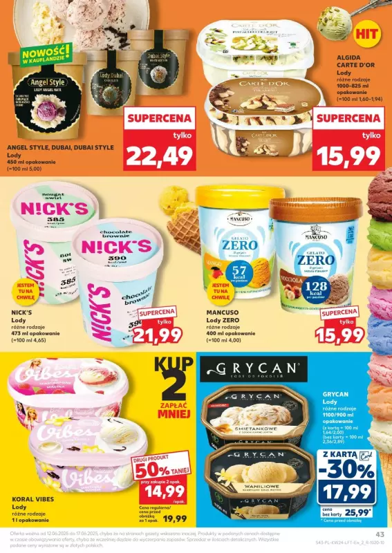 Kaufland - gazetka promocyjna Oferta Kaufland od czwartku 12.06 do wtorku 17.06 - strona 43