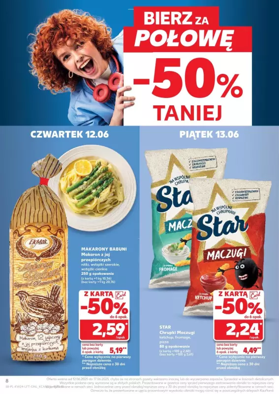 Kaufland - gazetka promocyjna Oferta Kaufland od czwartku 12.06 do wtorku 17.06 - strona 8