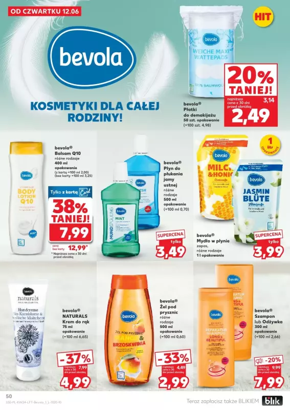 Kaufland - gazetka promocyjna Oferta Kaufland od czwartku 12.06 do wtorku 17.06 - strona 50