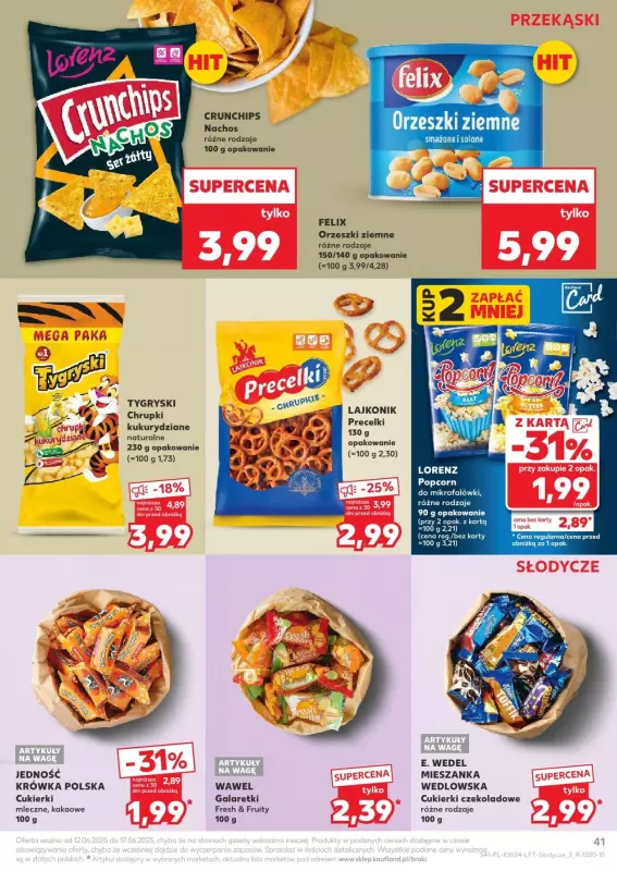 Kaufland - gazetka promocyjna Oferta Kaufland od czwartku 12.06 do wtorku 17.06 - strona 41