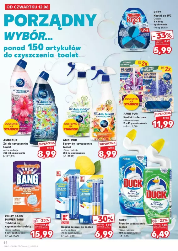 Kaufland - gazetka promocyjna Oferta Kaufland od czwartku 12.06 do wtorku 17.06 - strona 54
