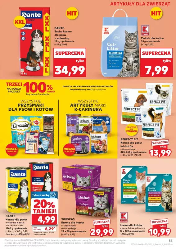 Kaufland - gazetka promocyjna Oferta Kaufland od czwartku 12.06 do wtorku 17.06 - strona 53