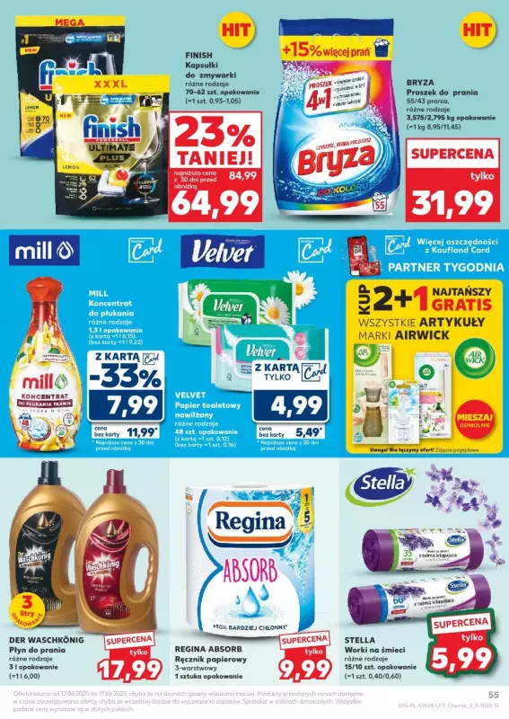 Kaufland - gazetka promocyjna Oferta Kaufland od czwartku 12.06 do wtorku 17.06 - strona 55