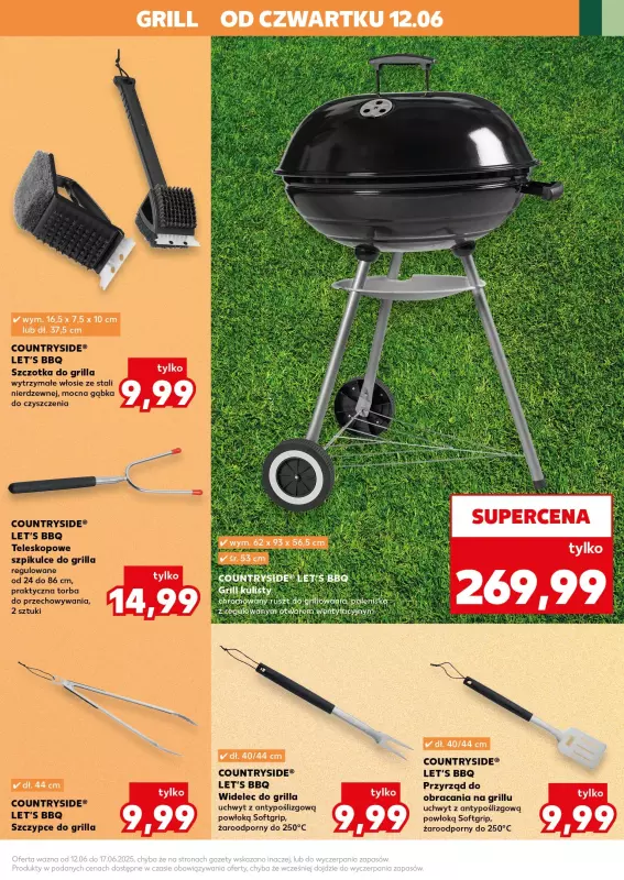 Kaufland - gazetka promocyjna Oferta Kaufland - Grill taki, jak lubisz! od czwartku 12.06 do wtorku 17.06 - strona 15