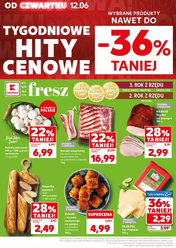 Kaufland - gazetka promocyjna Mocny Start od poniedziałku 16.06 do wtorku 17.06 - strona 6