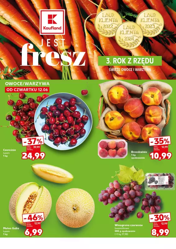 Kaufland - gazetka promocyjna Mocny Start od poniedziałku 16.06 do wtorku 17.06 - strona 12