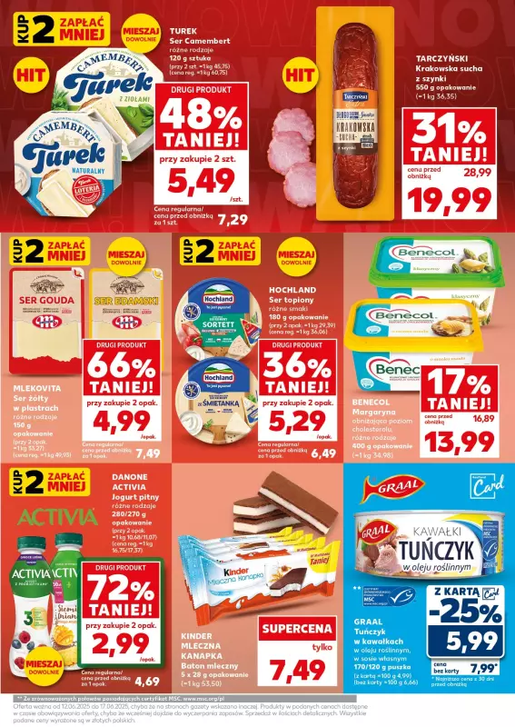 Kaufland - gazetka promocyjna Mocny Start od poniedziałku 16.06 do wtorku 17.06 - strona 7