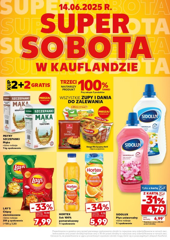 Kaufland - gazetka promocyjna Oferta Kaufland - SUPER SOBOTA od soboty 14.06 do soboty 14.06 - strona 2
