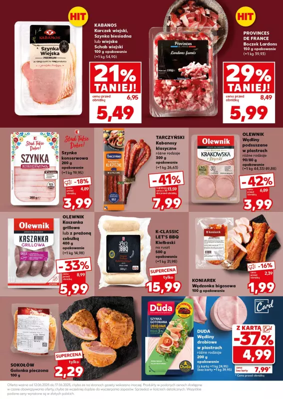 Kaufland - gazetka promocyjna Oferta Kaufland - SUPER SOBOTA od soboty 14.06 do soboty 14.06 - strona 17