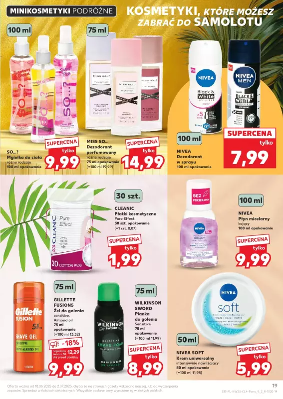 Kaufland - gazetka promocyjna Oferta Kaufland - Kosmetyki od środy 18.06 do środy 02.07 - strona 19