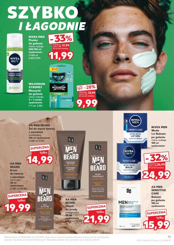 Kaufland - gazetka promocyjna Oferta Kaufland - Kosmetyki od środy 18.06 do środy 02.07 - strona 11