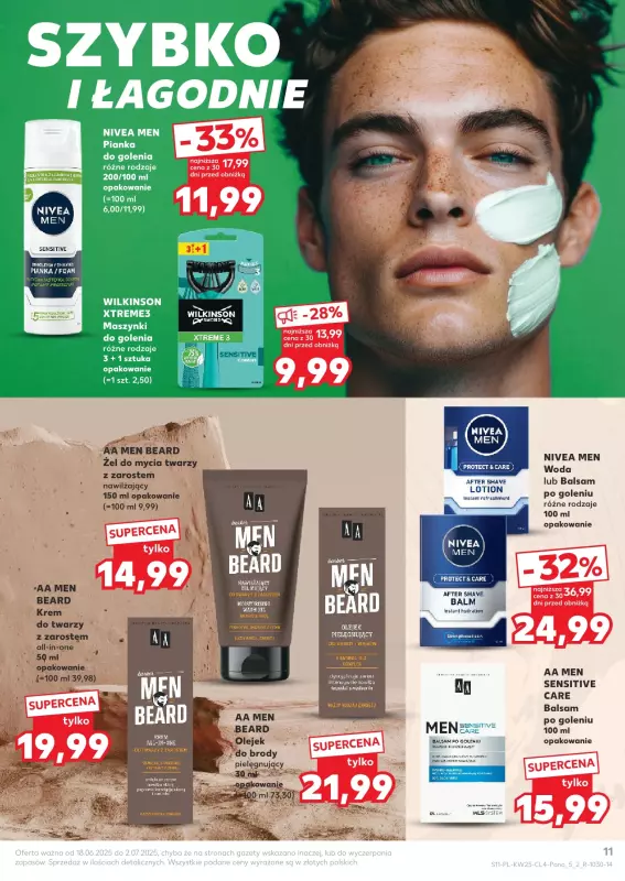 Kaufland - gazetka promocyjna Oferta Kaufland - Kosmetyki od środy 18.06 do środy 02.07 - strona 11