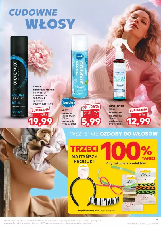 Kaufland - gazetka promocyjna Oferta Kaufland - Kosmetyki od środy 18.06 do środy 02.07 - strona 7