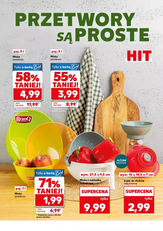 Kaufland - gazetka promocyjna Oferta Kaufland - Przetwory od poniedziałku 16.06 do soboty 05.07 - strona 10