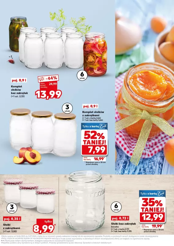 Kaufland - gazetka promocyjna Oferta Kaufland - Przetwory od poniedziałku 16.06 do soboty 05.07 - strona 9