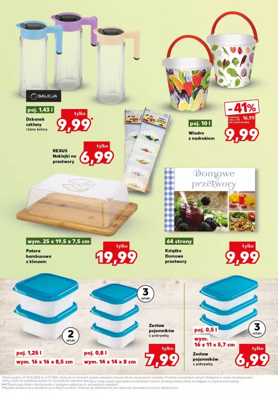 Kaufland - gazetka promocyjna Oferta Kaufland - Przetwory od poniedziałku 16.06 do soboty 05.07 - strona 11
