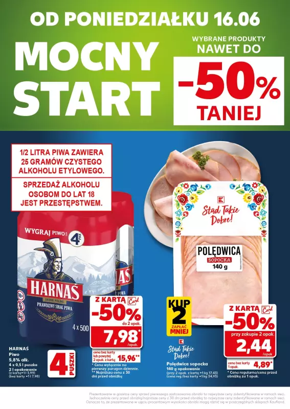 Kaufland - gazetka promocyjna Mocny Start od poniedziałku 16.06 do wtorku 17.06 - strona 4