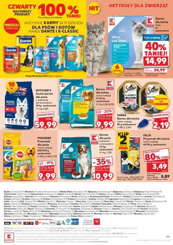 Kaufland - gazetka promocyjna Oferta Kaufland od środy 18.06 do środy 25.06 - strona 49
