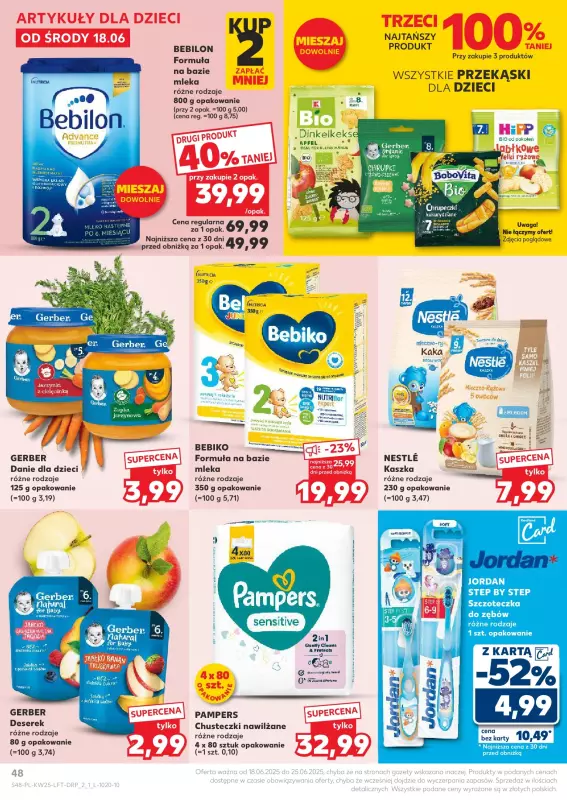 Kaufland - gazetka promocyjna Oferta Kaufland od środy 18.06 do środy 25.06 - strona 48