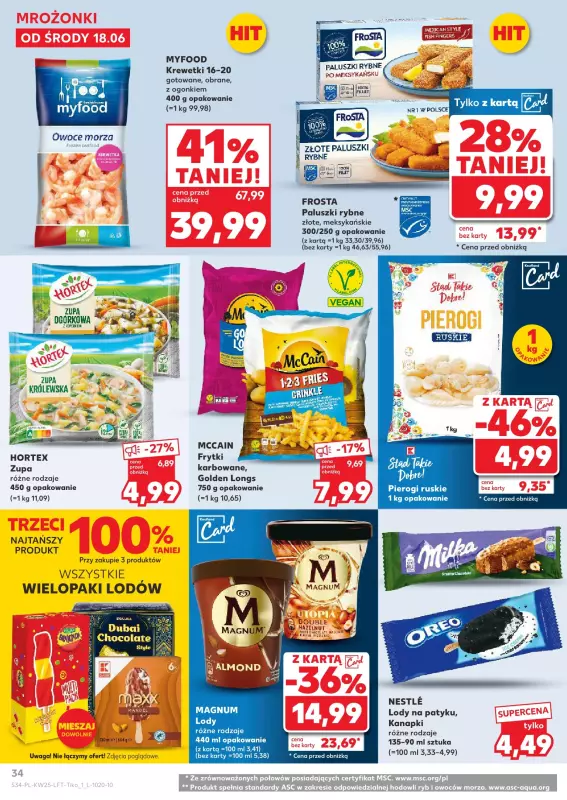 Kaufland - gazetka promocyjna Oferta Kaufland od środy 18.06 do środy 25.06 - strona 34