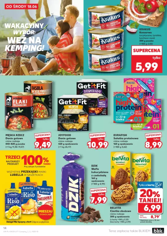 Kaufland - gazetka promocyjna Oferta Kaufland od środy 18.06 do środy 25.06 - strona 14