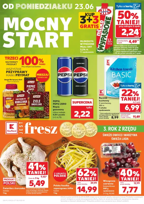 Kaufland - gazetka promocyjna Oferta Kaufland od środy 18.06 do środy 25.06 - strona 54