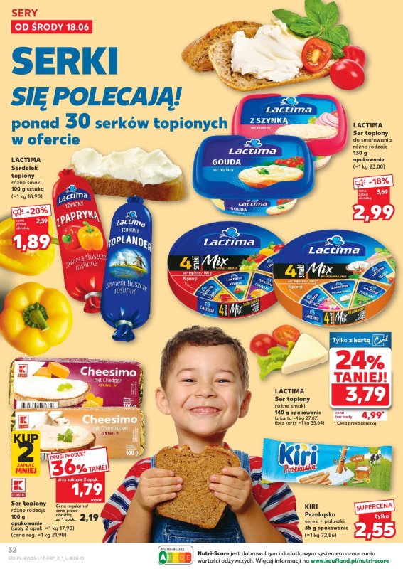 Kaufland - gazetka promocyjna Oferta Kaufland od środy 18.06 do środy 25.06 - strona 32