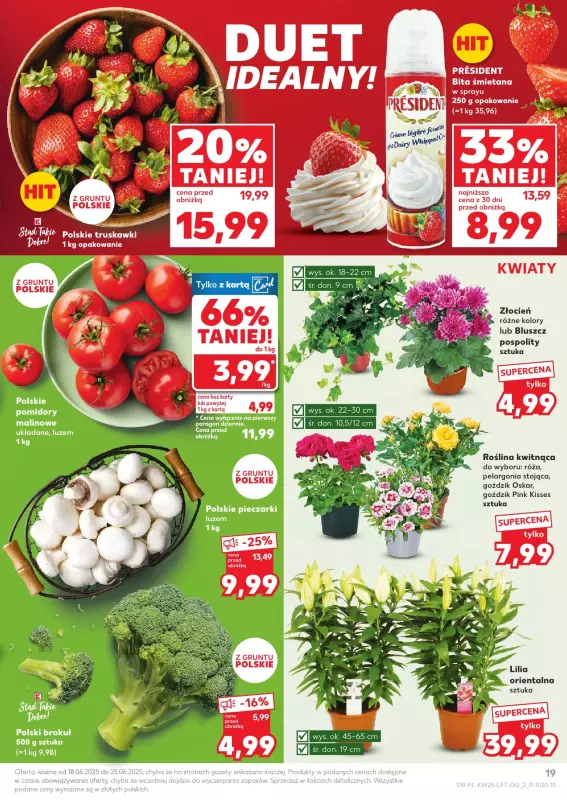 Kaufland - gazetka promocyjna Oferta Kaufland od środy 18.06 do środy 25.06 - strona 19