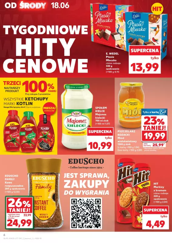 Kaufland - gazetka promocyjna Oferta Kaufland od środy 18.06 do środy 25.06 - strona 6