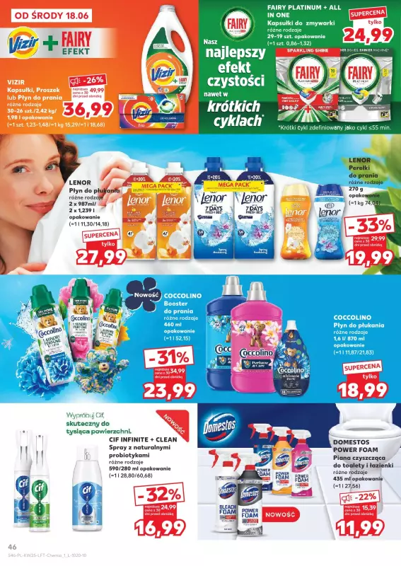 Kaufland - gazetka promocyjna Oferta Kaufland od środy 18.06 do środy 25.06 - strona 46