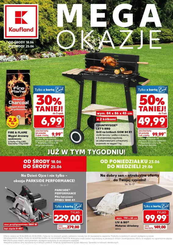 Kaufland - gazetka promocyjna Oferta Kaufland - Non Food od środy 18.06 do środy 25.06