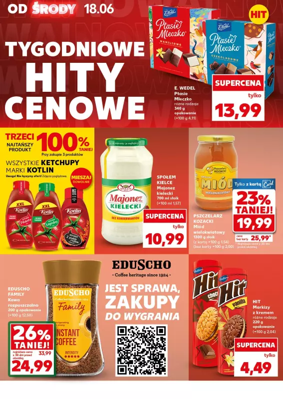 Kaufland - gazetka promocyjna Mocny Start od poniedziałku 23.06 do środy 25.06 - strona 10