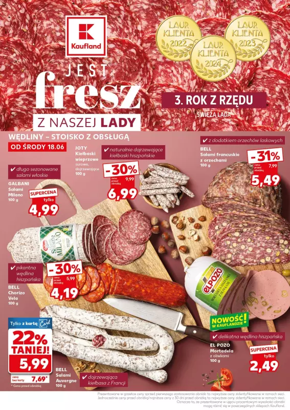 Kaufland - gazetka promocyjna Mocny Start od poniedziałku 23.06 do środy 25.06 - strona 14